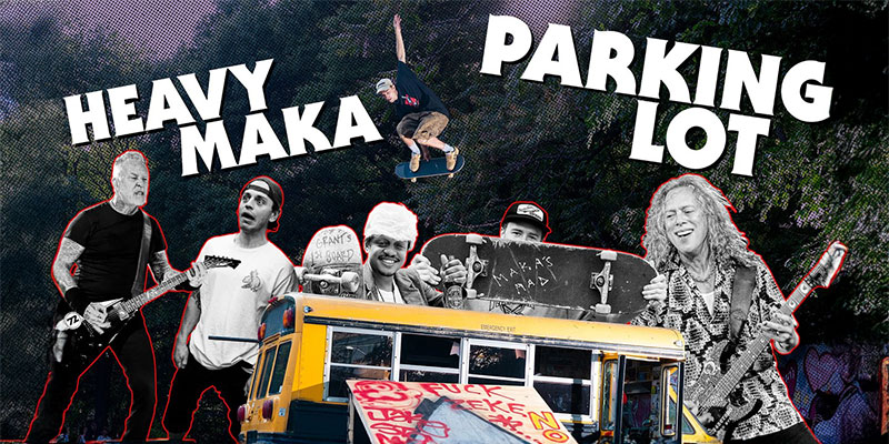 Thrash & Burn: Grant Taylor's "Heavy MAKA Parking Lot" Video